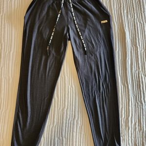 Victorias Secret PINK Grey Jogger Sweats Small